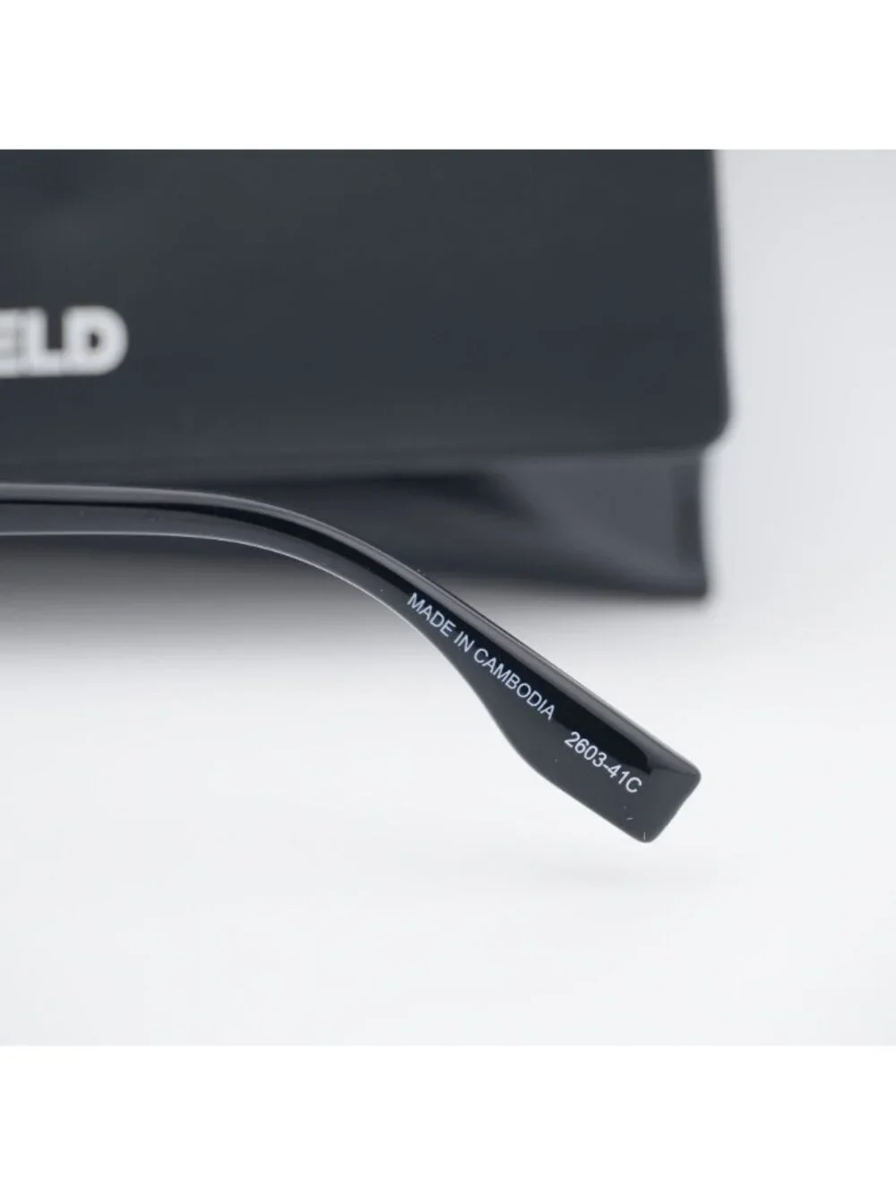 Karl Lagerfeld KL6177 001 Round 47mm Eyeglasses - Black